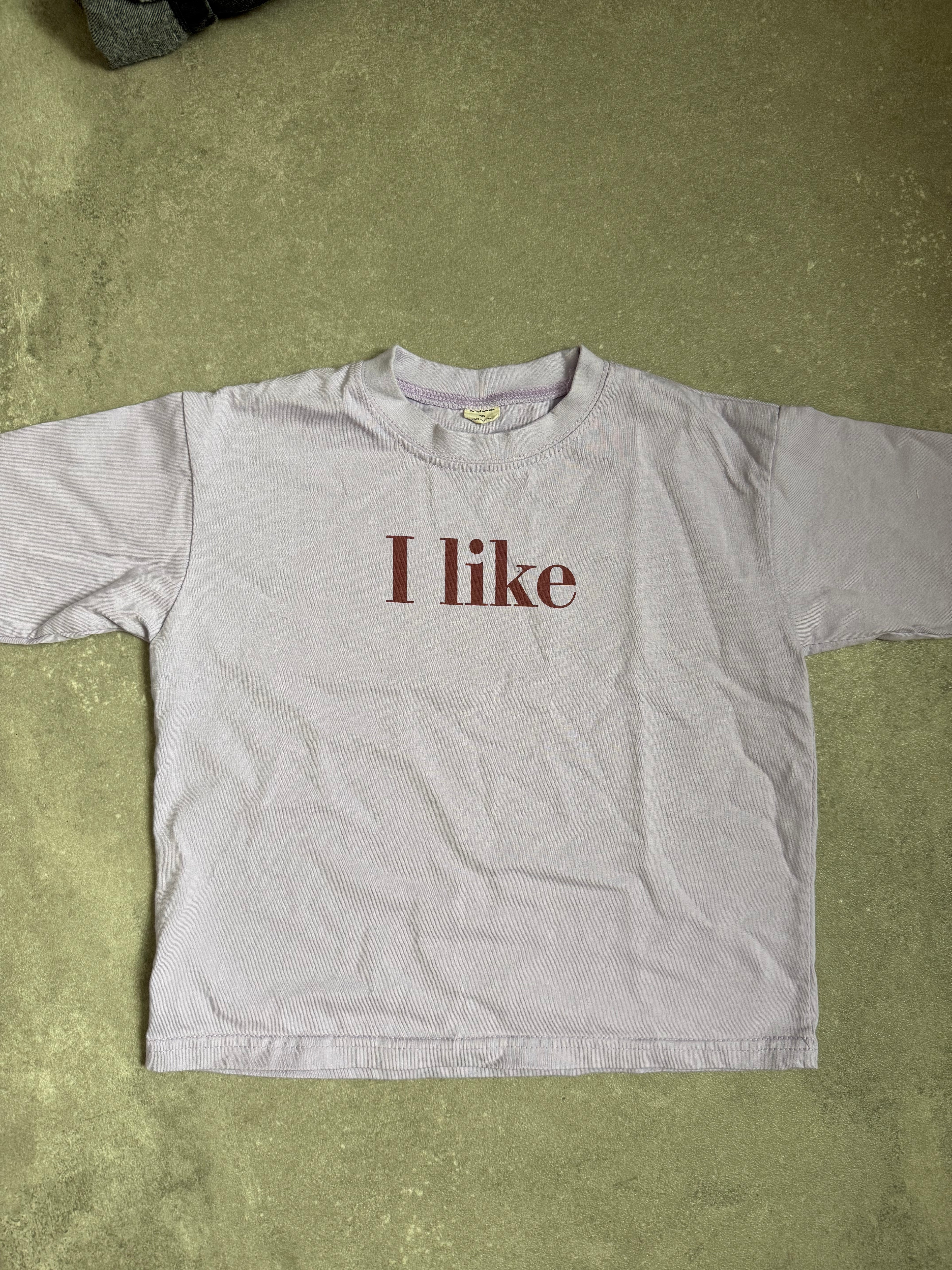 Longsleeve I Like lila