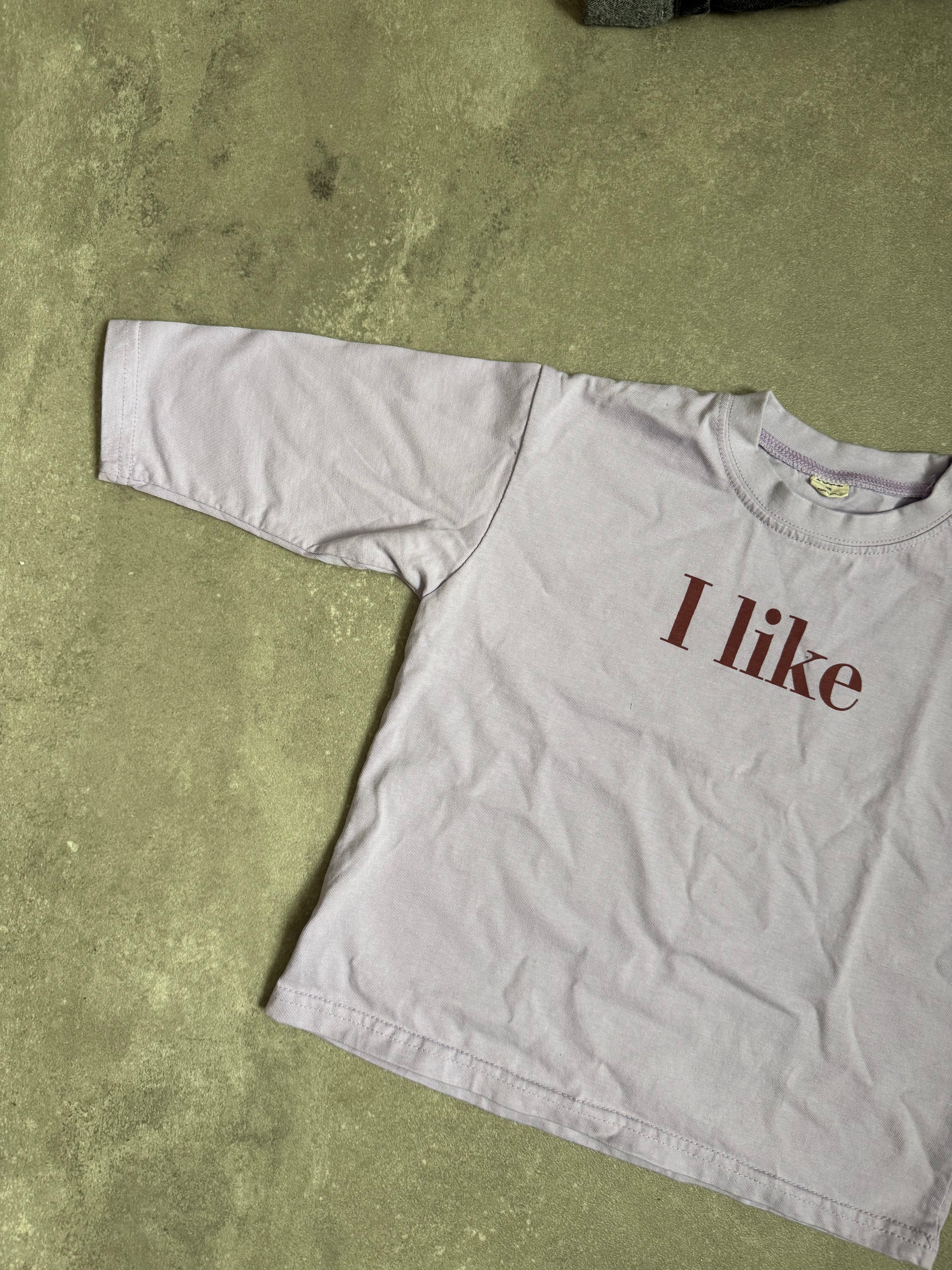 Longsleeve I Like lila
