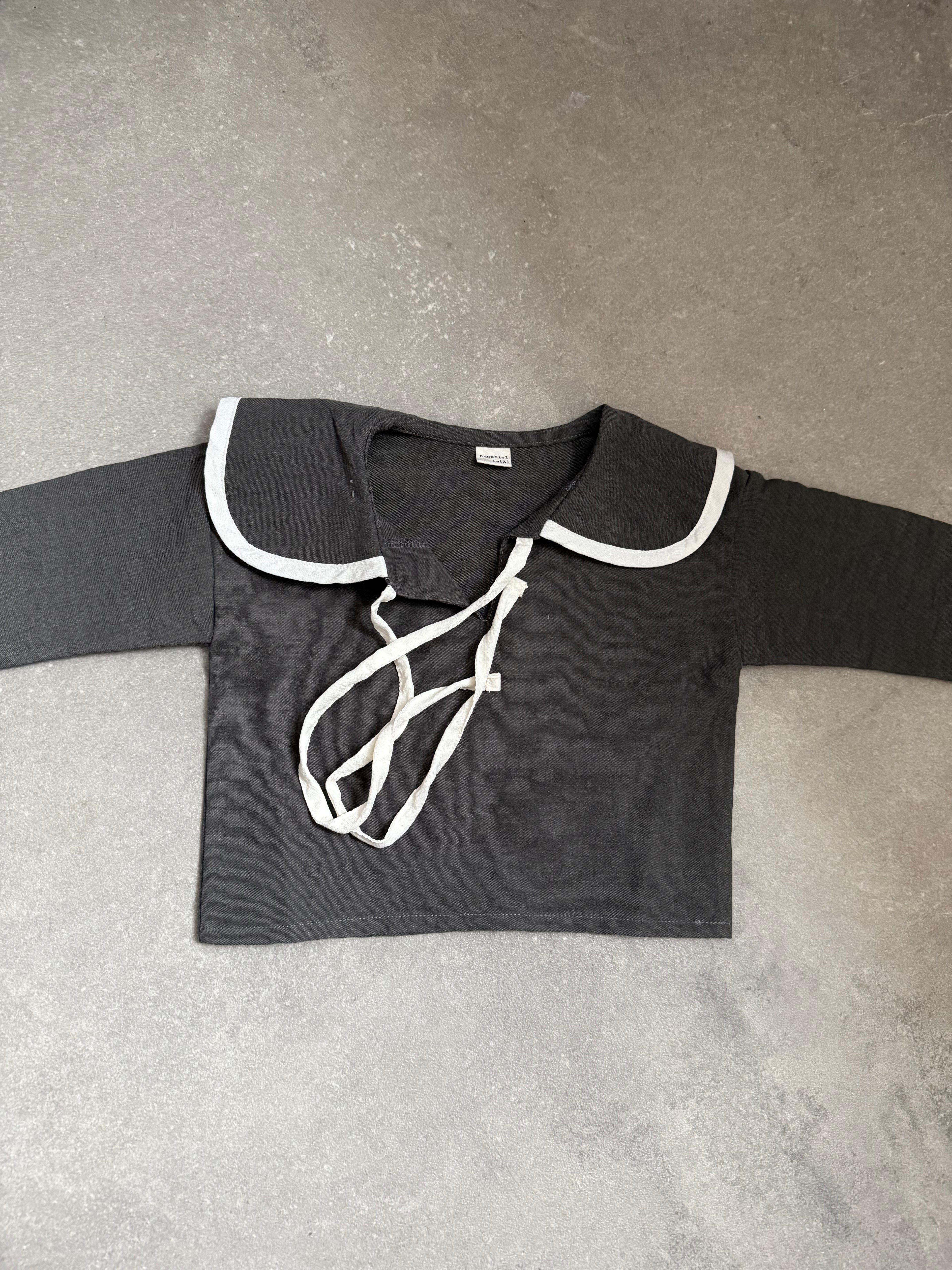 Bibi blouse antracite