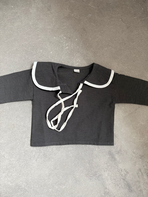 Bibi Bluse Anthrazit