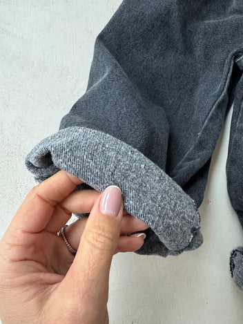 Fleece jeans