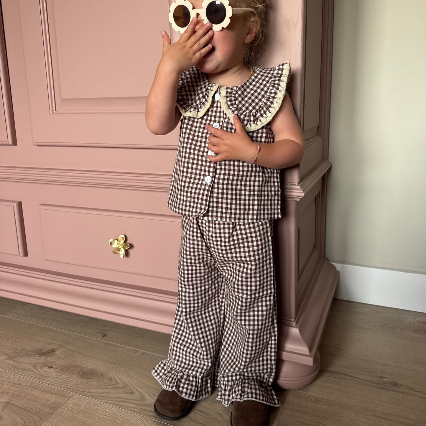 Co-ord set geruit