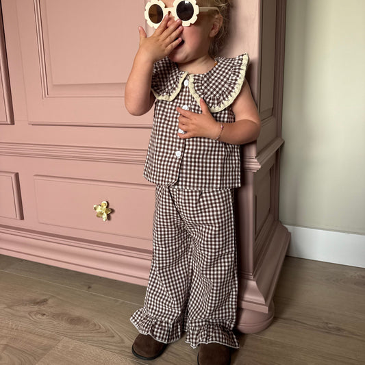 Co-ord set geruit