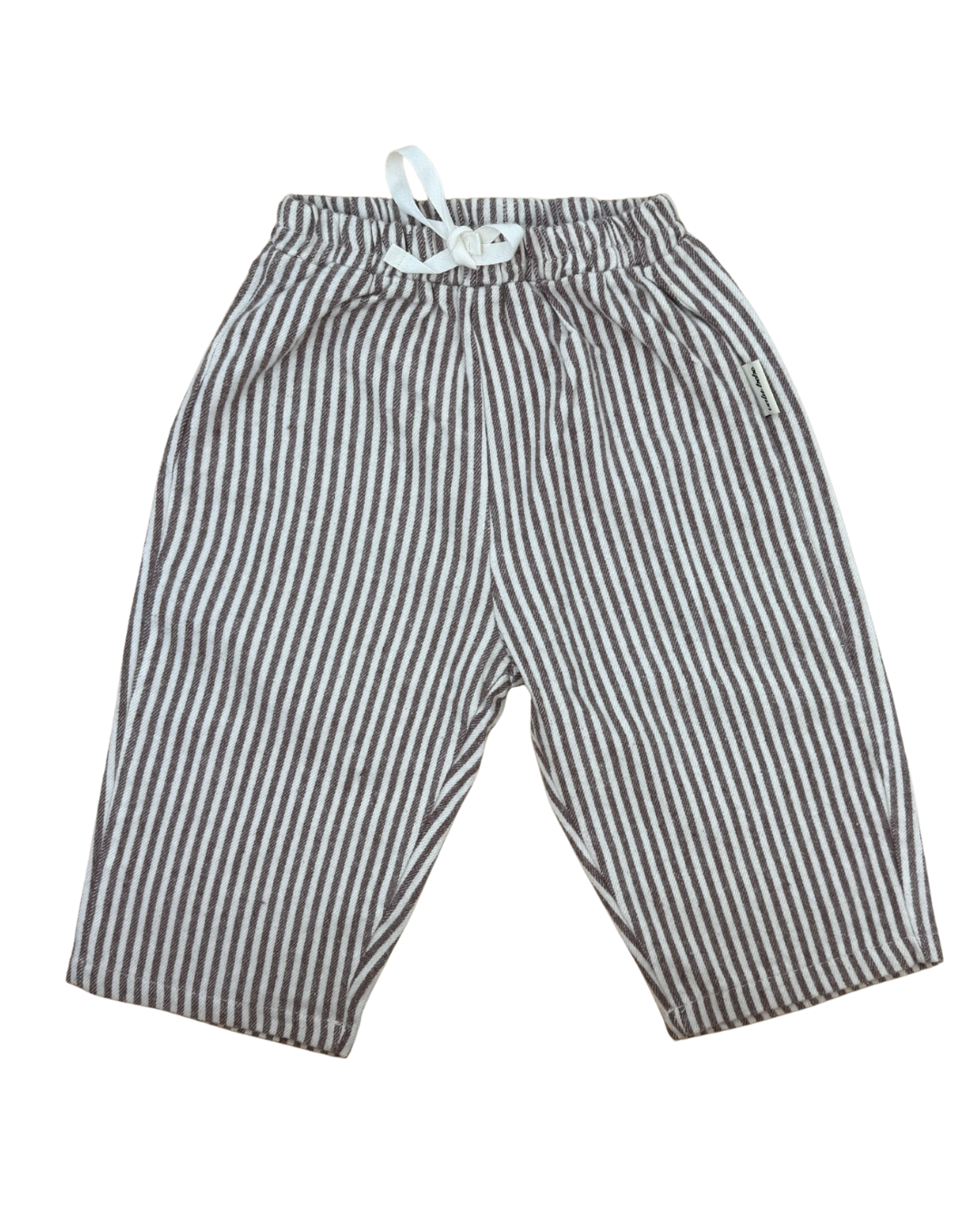 Chino-Hose brauner Streifen