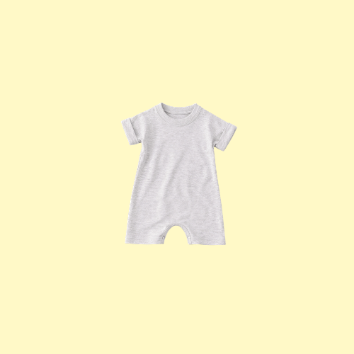 Grauer Oversized-Jumpsuit