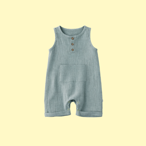 Musselin-Jumpsuit