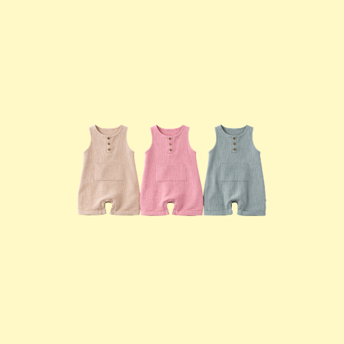 Musselin-Jumpsuit