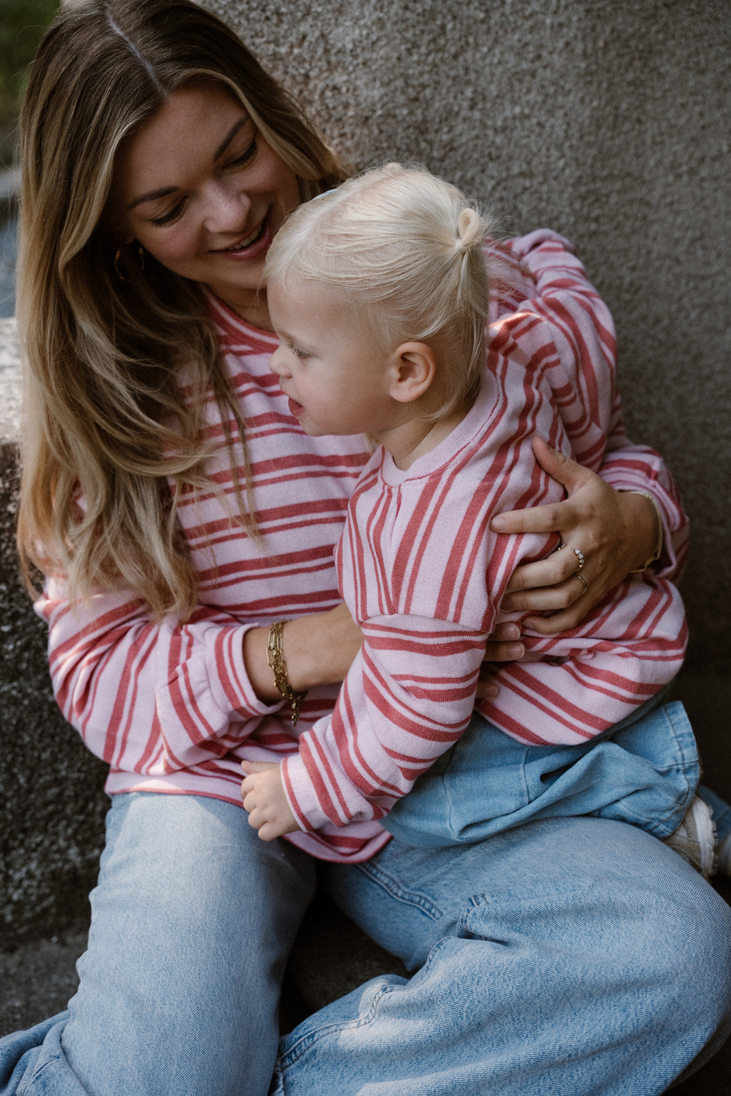 Mommy/Daddy & Me STRIPED LONGSLEEVE