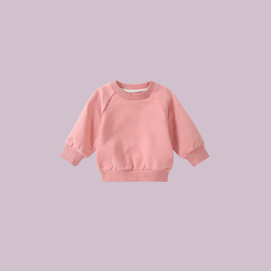 Oversized sweater roze
