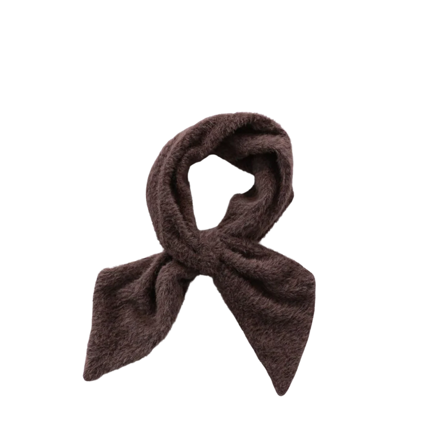 Superzachte sjaal bruin