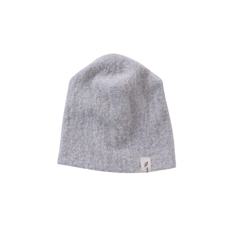 Superzachte beanie grijs