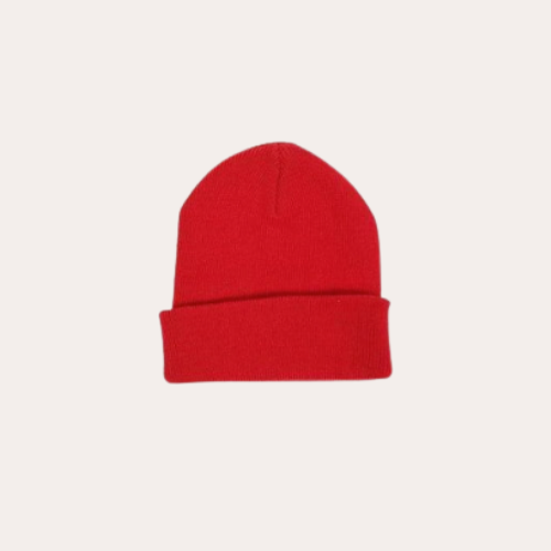 BEANIE rood
