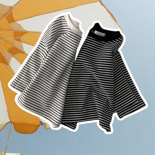 Zwart witte streep longsleeve