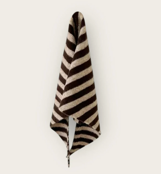 Gestreept sjaaltje