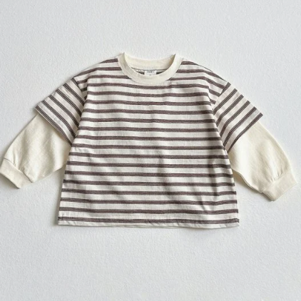 Stripe Layered Tee