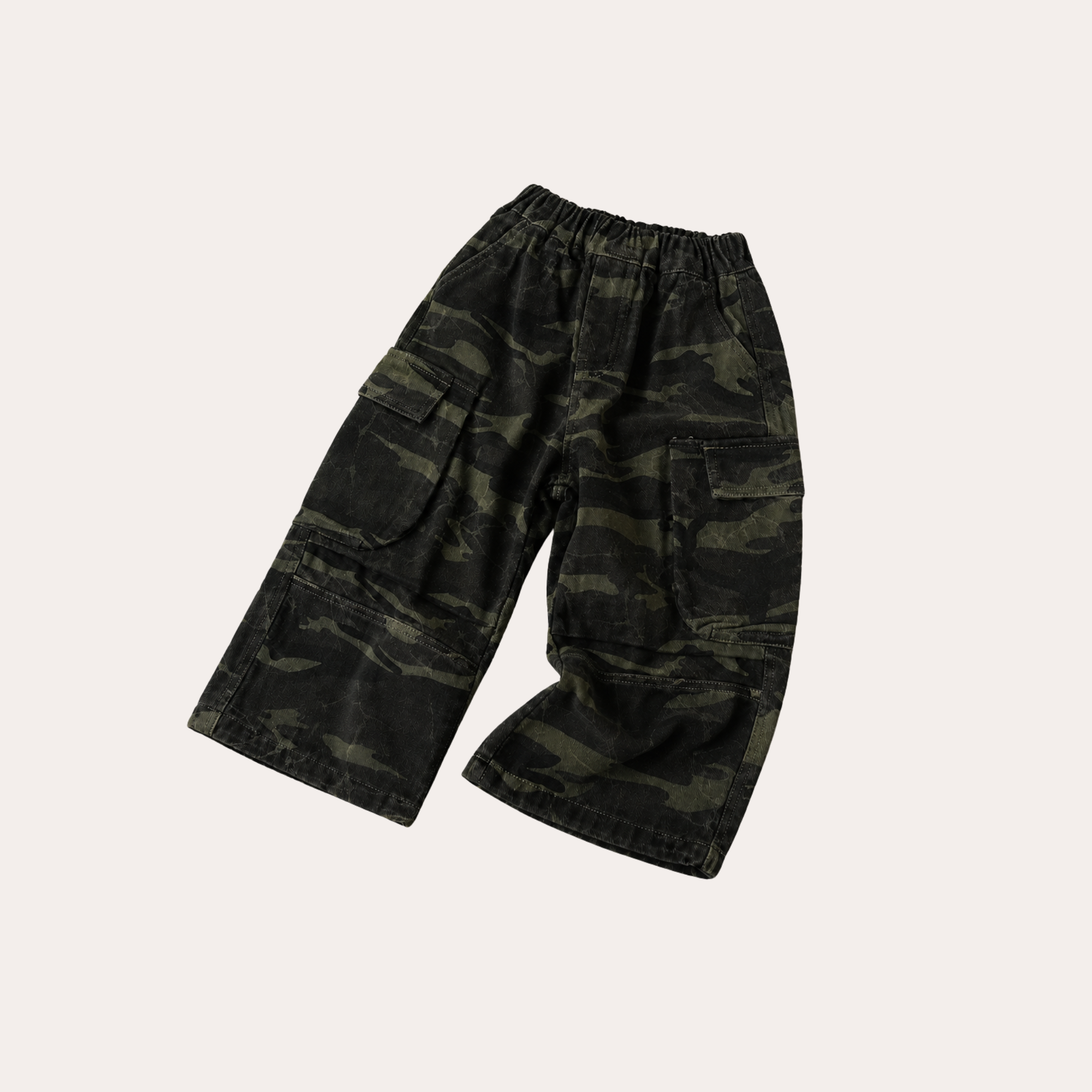 Camo pants wide fit