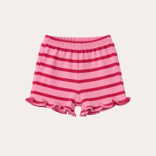 Ribbed Stripe Shorts