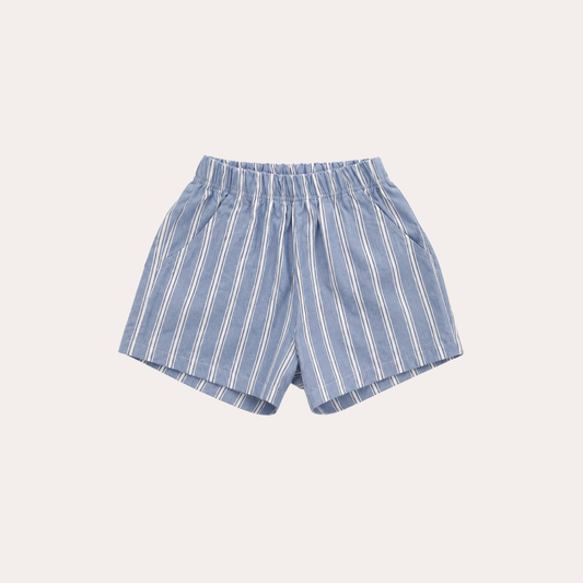 Striped Cotton Short