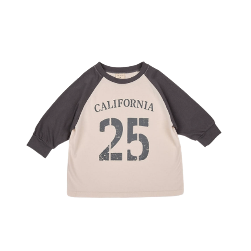 Raglan Tee Charcoal