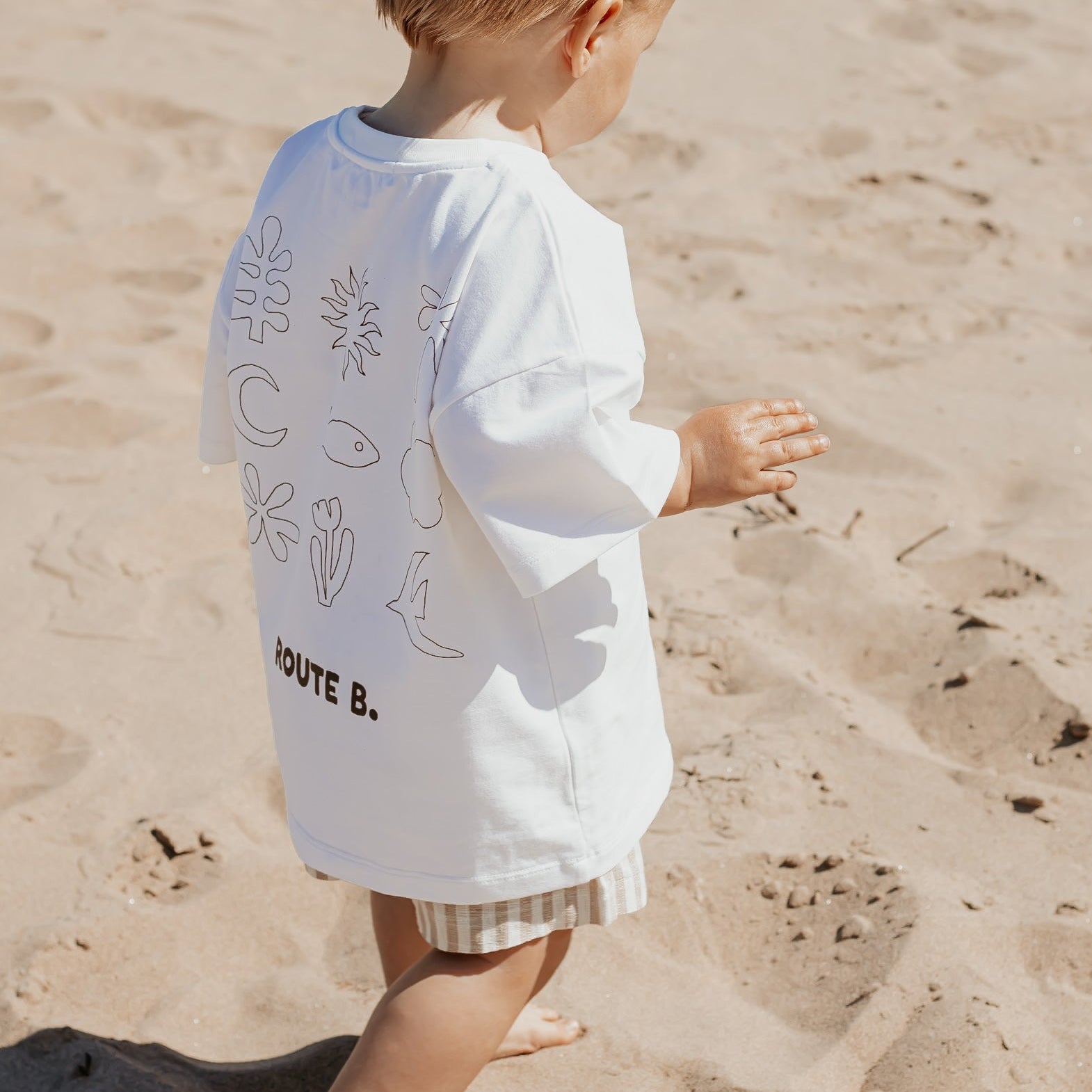 Oversized Shirt weiß