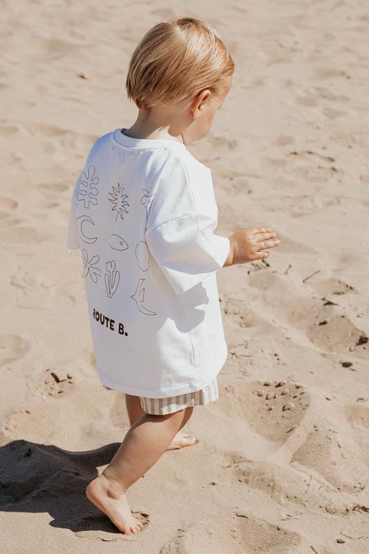 Oversized shirt wit